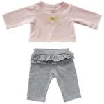 byAstrup Bluza si pantaloni din bumbac pentru papusi de 30-35 cm, +2 ani (AS53035)