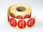 Label Print Rola etichete autoadezive personalizate 5% mai ieftin , diametru 40 mm, 1000 buc rola (06905631002901)