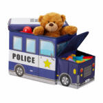  Rendőrautó összehajtható játéktároló ülőke 10025629_pol