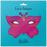 Snails Tetoválás arcra - Snails Face Tattoo Queen of Hearts