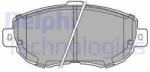 DELPHI set placute frana, frana disc DELPHI LP1140 (LP1140)