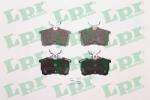 LPR set placute frana, frana disc LPR 05P1037 (05P1037)