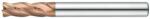 Hansong 12mm R0, 5 l22 L80 D12 tórusz 4 élű maró 55HRC-ig - Hansong - 4HCR-120-R05-220-C80
