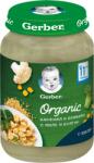 Gerber Organic пюре карфиол, броколи, пиле и булгур - 190 г