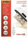 Fellowes Meleglamináló fólia, 125 mikron, A4, fényes, 25 db, FELLOWES (IFW53963)