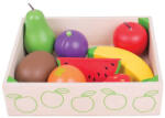 Bigjigs Toys Cutiuta cu fructe din lemn (BJ476) - roua