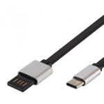 Somogyi Elektronic USBF C2 USB-C töltőkábel, lapos, 2m (USBF C2)