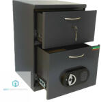 KRONBERG Seif certificat antiefractie caserie Cashier550 cheie/electronic 550x380x350 mm EN14450/S1