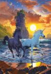 Educa - Puzzle Unicorni pe plajă - 1 000 piese Puzzle