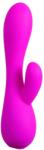 Pretty Love Vibrator Rabbit Smart Simon Senzor de Presiune Aer Silicon Mov USB 18 cm Vibrator