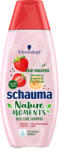 Schauma Nature Moments Haj Smoothie regeneráló sampon eperrel, banánnal & chia maggal 400 ml