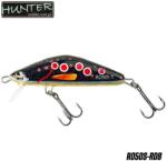 HUNTER Vobler HUNTER Ronin 5cm, 4g, Sinking, culoare Red Dot Black (RO50S-RDB)