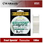 RAIGLON Fir fluorocarbon RAIGLON Trout Special Clear, 100m, 1.0, 0.165mm, 4lbs (RTSFC-100M-1.0)