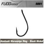 FUDO Hooks Carlige FUDO Kentsuki Maruseigo with Ring (KMSR-BN) nr. 1/0, 6buc/plic (5001-1/0)