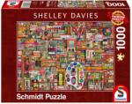 Schmidt Spiele Puzzle Schmidt din 1000 de piese - Ustensile pentru artisti (59698) Puzzle