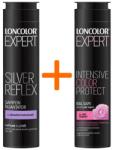 LONCOLOR Pachet Sampon Nuantator Expert Silver Reflex 250 ml + Balsam Par Vopsit Expert Tsubaki 250 ml Loncolor