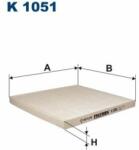 FILTRON Filtru, aer habitaclu FILTRON K 1051 (K 1051)
