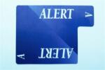 Lion Games & Gifts Alert Card - 100% plastic (Lion licitkártya készlethez, Alert lap)