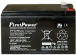 First Power Акумулаторна батерия First Power FP1270T1, 12V, 7 Ah, F1 конектори (FP1270T1)