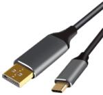 VCOM kábel átalakító USB TYPE-C apa - Displayport apa (CU422MC) - magicsystem