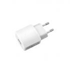 Huawei HW-050100E01W USB-s hálózati töltőadapter, töltőfej fehér, gyári (10W, 5V, 1A)