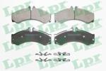 LPR set placute frana, frana disc LPR 05P1517 (05P1517)