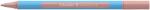 Schneider Golyóstoll, 0, 7 mm, kupakos, SCHNEIDER „Slider Edge XB Pastel, halvány piros (TSCSLEXPP)