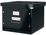 LEITZ Irattároló doboz, függőmappának, LEITZ Click&Store, fekete (E60460095)