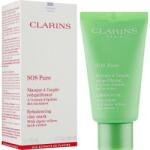 Clarins Mască de curățare pentru față - Clarins SOS Pure Emergency Mask with Rebalancing Clay 75 ml Masca de fata