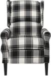 vidaXL Fotoliu de masaj rabatabil, multicolor, material textil (329319)