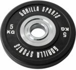 Gorilla Sports Súlytárcsa gumírozott 5 kg (100946-00001-0010) Súlytárcsa