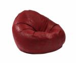 Pufrelax Пуф круша 520л. , Nirvana Gigant - Cranberry, Перящ се калъф, Пълнеж от Полистиролни перли, Гама Premium