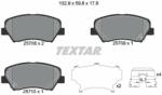 TEXTAR set placute frana, frana disc TEXTAR Q+ 2570801 (2570801)