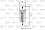 VALEO filtru combustibil VALEO 587027 (587027) - automobilus
