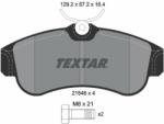 TEXTAR set placute frana, frana disc TEXTAR 2154601 (2154601)