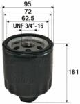 VALEO Filtru ulei VALEO 586056 (586056) - automobilus