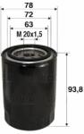 VALEO Filtru ulei VALEO 586080 (586080) - automobilus
