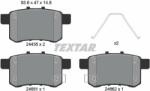 TEXTAR set placute frana, frana disc TEXTAR 2443501 (2443501)