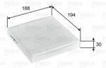 VALEO Filtru, aer habitaclu VALEO ESSENTIAL 715755 (715755)