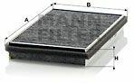 Mann-filter Filtru, aer habitaclu MANN-FILTER CUK 3020 (CUK 3020)
