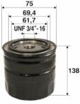 VALEO Filtru ulei VALEO 586075 (586075) - automobilus