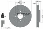 TEXTAR Disc frana TEXTAR 92136600 (92136600) - automobilus
