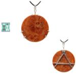  Pandantiv Coral Poros Natural cu Argint 925 - 31x31x6 mm - Unicat - concepttropic - 89,00 RON
