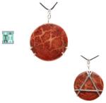  Pandantiv Coral Poros Natural cu Argint 925 - 31x31x6 mm - Unicat - concepttropic - 88,00 RON