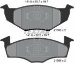 TEXTAR set placute frana, frana disc TEXTAR Q+ 2186603 (2186603)