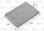 VALEO Filtru, aer habitaclu VALEO PROTECT 715661 (715661)