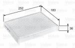 VALEO Filtru, aer habitaclu VALEO ESSENTIAL 715803 (715803)