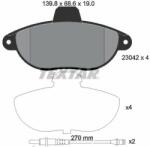 TEXTAR set placute frana, frana disc TEXTAR 2304201 - automobilus