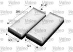 VALEO Filtru, aer habitaclu VALEO ESSENTIAL 715531 (715531)