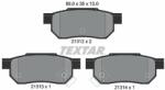 TEXTAR set placute frana, frana disc TEXTAR 2131201 (2131201)